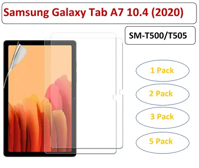 £2.57 • Buy Screen Protector HD Clear For Samsung Galaxy Tab A7 10.4 (2020) SM-T500/SM-T505 