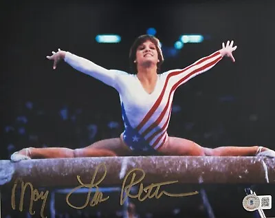 Mary Lou Retton Signed Autographed 8x10 Photo Beckett Authenticated #4 Gold • $74.99