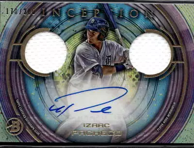 2022 Bowman Inception #IADR-IP Izaac Pacheco Near Mint • $44.99