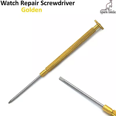 Screwdriver Golden Watch Repairing Opener Wristwatch Case Remover Watchmaker New • $5.98