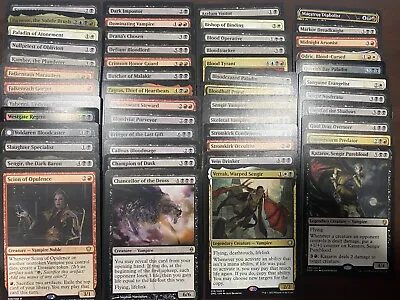 HUGE 50 Card Lot Of Vampires Only Tribal - MTG Magic NM Lot #1435 • $22