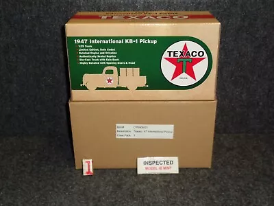 TEXACO # 26 1947 International KB-1 Pick Up Truck CP590601 2009 MINT IN BOX • $151.66