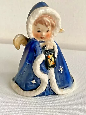 Vintage Goebel Angel W Lantern 3 1/4  TMK5 Beautiful! Christmas Gift EUC • $62