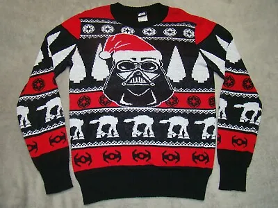 $22.99 • Buy Star Wars Darth Vader Mens Size Small Ugly Christmas Sweater Merry Sithmas 