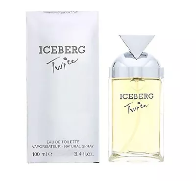 ICEBERG - TWICE EAU DE TOILETTE EDT SPRAY FOR HER 100ml - New & Boxed • £14.99