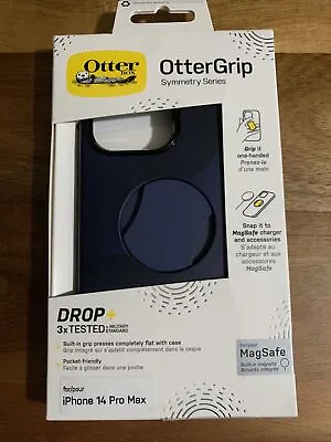 OtterBox OTTERGRIP Symmetry Series Case IPhone 14 Pro Mac Blue 77-89894 • $19.74