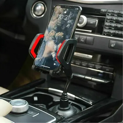 Universal Car Mount Adjustable Gooseneck Cup Holder For IPhone Samsung Phone GPS • $7.59