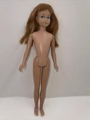 Vintage Barbie 1963  Skipper  Mattel Red Hair Blue Eyes Straight Leg Doll Japan • $30.39