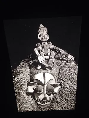 Yaka Zaire Initiation Ceremony Mask: African Tribal Art Vintage 35mm Slide • $14.95