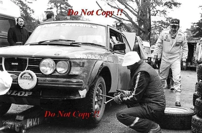 £4 • Buy Stig Blomqvist & Bjorn Cederberg Saab 99 Turbo RAC Rally 1979 Photograph 2
