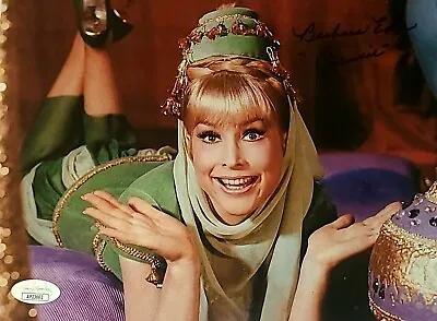 Barbara Eden TV Actress 'I Dream Of Jeannie' Autograph 8x10 Signed JSA • $89.95