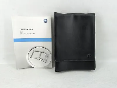 2012 Volkswagen Golf Owners Manual Book Guide EMAGK • $21.32