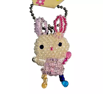 Sanrio Usahana Beads Mascot Charm Retro Kawaii Key Chain • $42