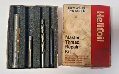 HELI-COIL Master Thread Repair Kit Size 3/8-16 5401-6 • $59.95