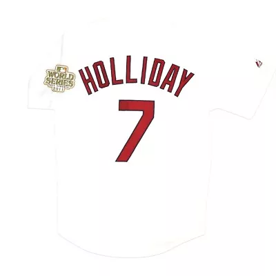 Matt Holliday St. Louis Cardinals 2011 World Series Home Men's White Jersey • $129.99