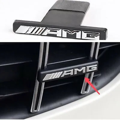 For AMG Letters Emblem Badge For Mercedes Benz C-Class W205 W204 GTR GRILL • $10