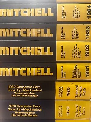 MITCHELL Cars & Trucks Tune-Up Service Repair Manual 1977-1986 (you Choose) • $9.99