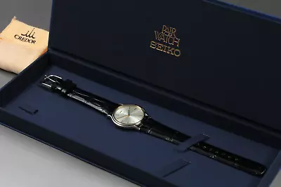 [ Near MINT+3 W/ Box ] SEIKO CREDOR SIGNO 8J81-6A30 Quartz Men's Watch  From JPN • $780.64