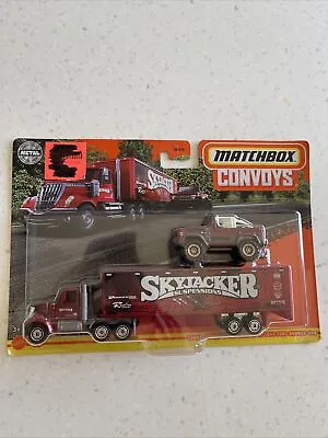 Matchbox CONVOYS #1 LONESTAR CAB & BOX TRAILER / '72 FORD BRONCO 4x4 - 2021 Issu • $20.50