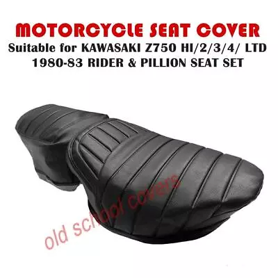 MOTORCYCLE SEAT COVER Fits KAWASAKI Z750 LTD H1 H2 H3 H4 1983 1983 KZ750 • £85.99