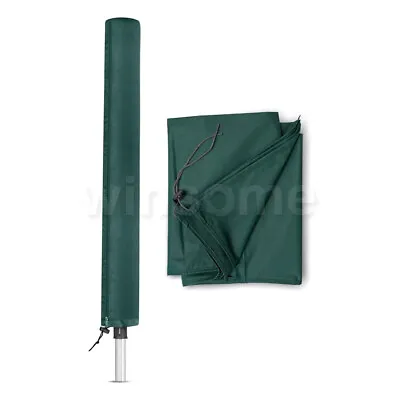 £5.29 • Buy Waterproof Rotary Washing Line Airer Zip Cover Drier Protector Garden Parasol