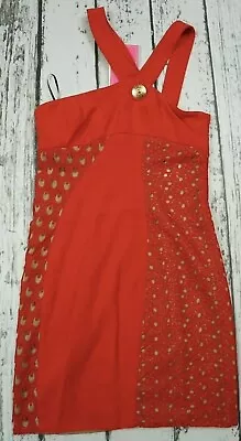 2011 VERSACE For H&M Red Lace Dress. Size 8 • $120