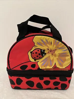 California Innovations'  Ladybug Lunch Box   Top Bottom Storage. Zippers  • £11.39