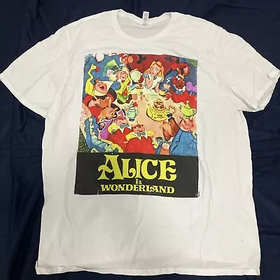 Vintage Disney Alice In Wonderland Shirt Xl • $30