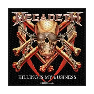 Official Licensed - Megadeth - Killing Is My Business Patch Thrash Metal • £4.50