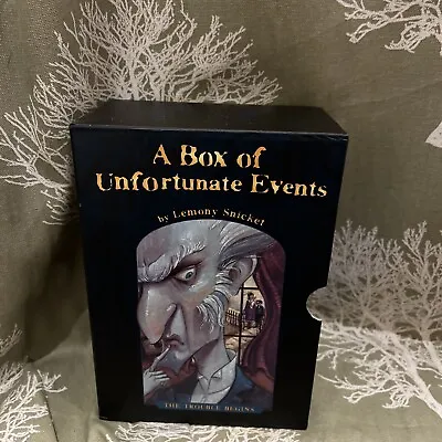 £12.99 • Buy A Box Of Unfortunate Events By Lemony Snicket Hardback X 4
