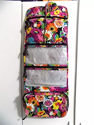 Vera Bradley Hanging Travel Organizer Va Va Bloom Floral Pattern Cotton/Plastic • $22.99