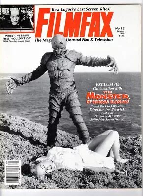 WoW! Filmfax #18 / The Monster Of Piedras Blancas! The Brain That Wouldn't Die!  • $7.68