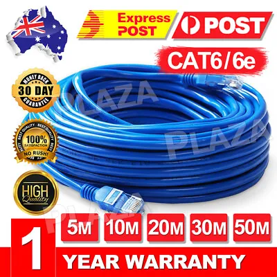 $5.85 • Buy Wholesale CAT6 RJ45 Ethernet Network Cable 0.5m 1m 2m 3m 5m 10m 20m 30m 50m