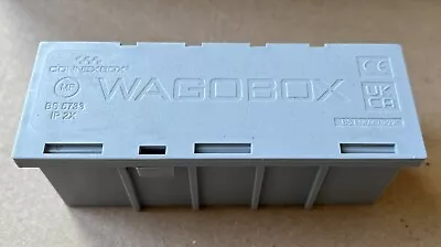 WAGOBOX - Junction Box X 5 - Suitable For 222 Or 773 Series • £10