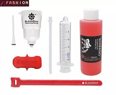 Bleed Kit For Shimano Hydraulic Mountain Bike MTB Brakes With 120ml Mineral New • $31.99