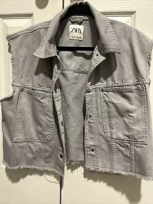 Zara Women’s Denim Vest • $15
