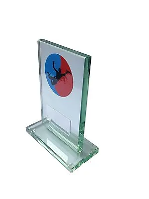 £8.99 • Buy Glass Ultimate Frisbee Trophy Award. Free Engraving - Frizbee