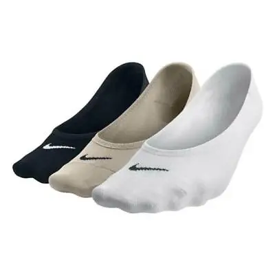 Nike Unisex Everyday Lightweight Footie Socks - 3 Pack - Multi • $29.95