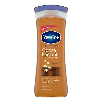 Vaseline Intensive Care Body Lotion Cocoa Radiant With Pure Cocoa Butter 10 Oz. • $9.95
