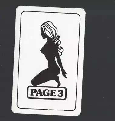 Vintage Playing Swap Card  Silhouette Lady • $2.70