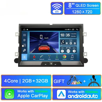 8  Android Carplay Car Stereo GPS 2+32G For Ford Focus F150 F250 F350 2004-2008  • $135.99