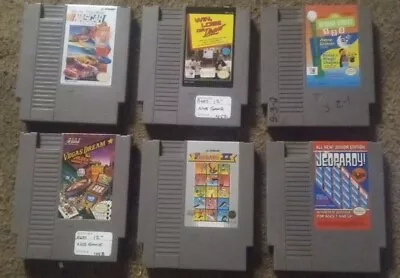NES Nintendo Video Games Lot Of 6 Games. Good Cond. View Description. • $46.50