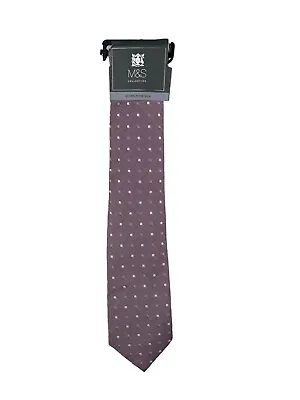 M&S Woven Pure Silk Tie • £6.35