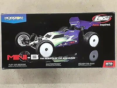 Losi Mini-B 1/16 2WD Buggy Yellow W/2.4GHz Radio Battery & Charger LOS01016T3 • $159.99