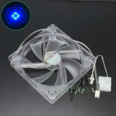 120mm 3pin/4pin LED Cooling Fan For PC CASE CPU VGA Heatsink Cooler Replacement • $12.99