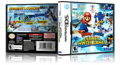 Mario & Sonic At The Olympic Winter Games - Nintendo DS Cover W/ EU STYLE Case • $11.99