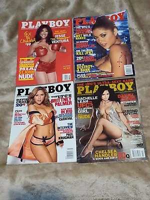 Playboy Magazine LOT Of 4-UFC WOMEN FIGHTERS BRITTNEY PALMERRACHELLE LEAH ETC • $28.99