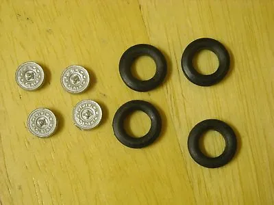 1/43rd Scale MGB V8 Wheels With Tyres By K&R Replicas • £2.60