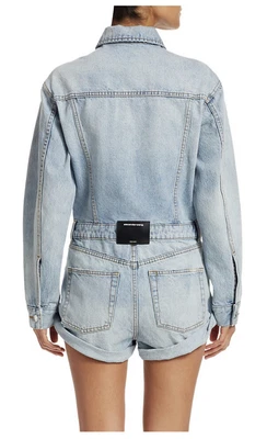 $85 • Buy Alexander Wang Denim Romper