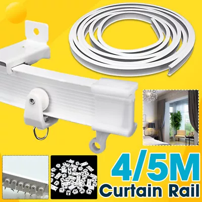 Bendable Flexible Curtain Track Rod Rail Ceiling Window Caravan Straight Bay NEW • $28.19